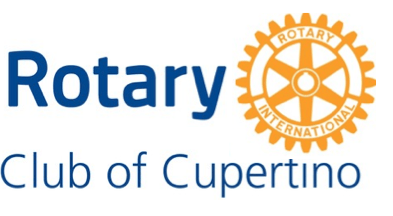 A logo for the Rotary club of Cupertino