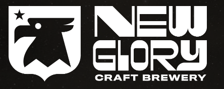 The logo for New Glory Beer