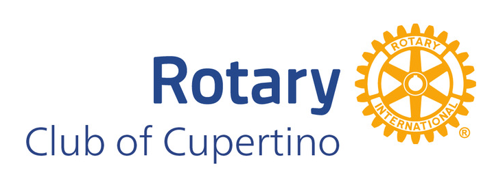 A logo for the Rotary club of Cupertino