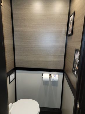 Modern bathroom trailer