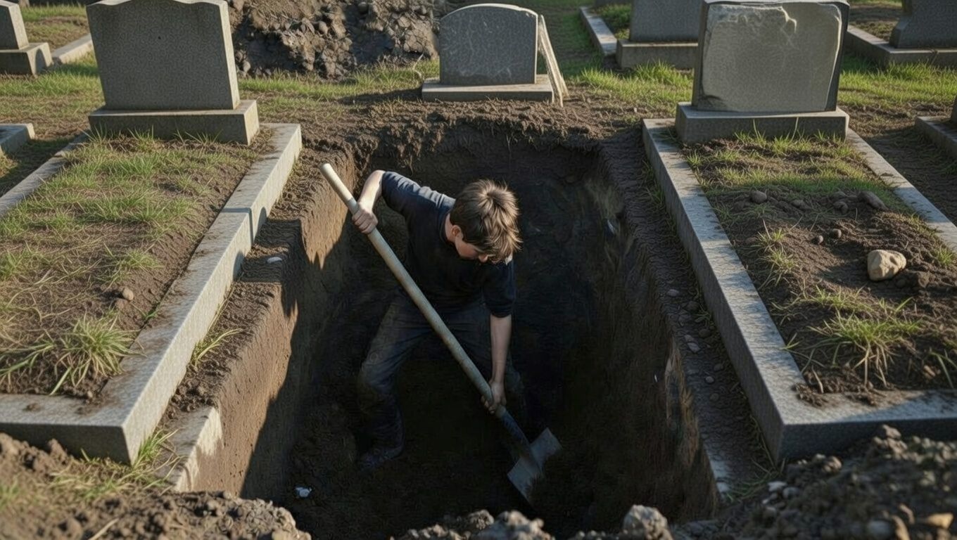 Man kijkt uit over rustig water bij zonsondergang, symbool voor rouw, bezinning en de verbinding tus