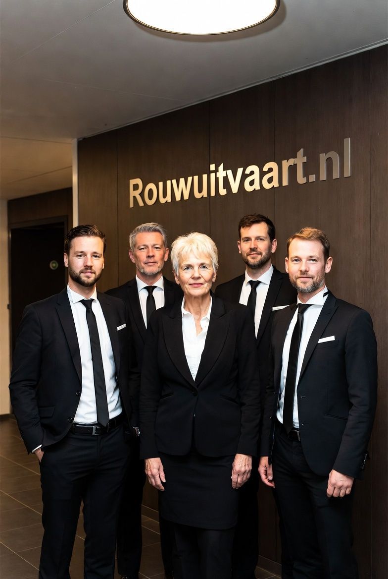 Team van vrijwilligers helpt nabestaanden