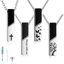 Kubus ashanger met tekst Always with me