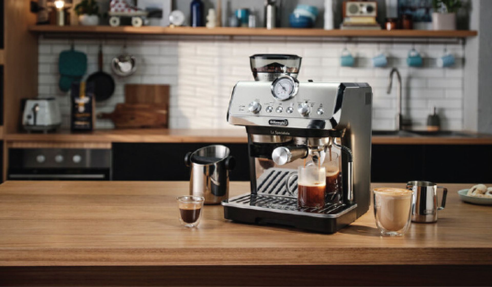 DeLonghi EC9155 - Mô Tả Tổng Quan Giao Diện, Chức Năng Và Phụ Kiện