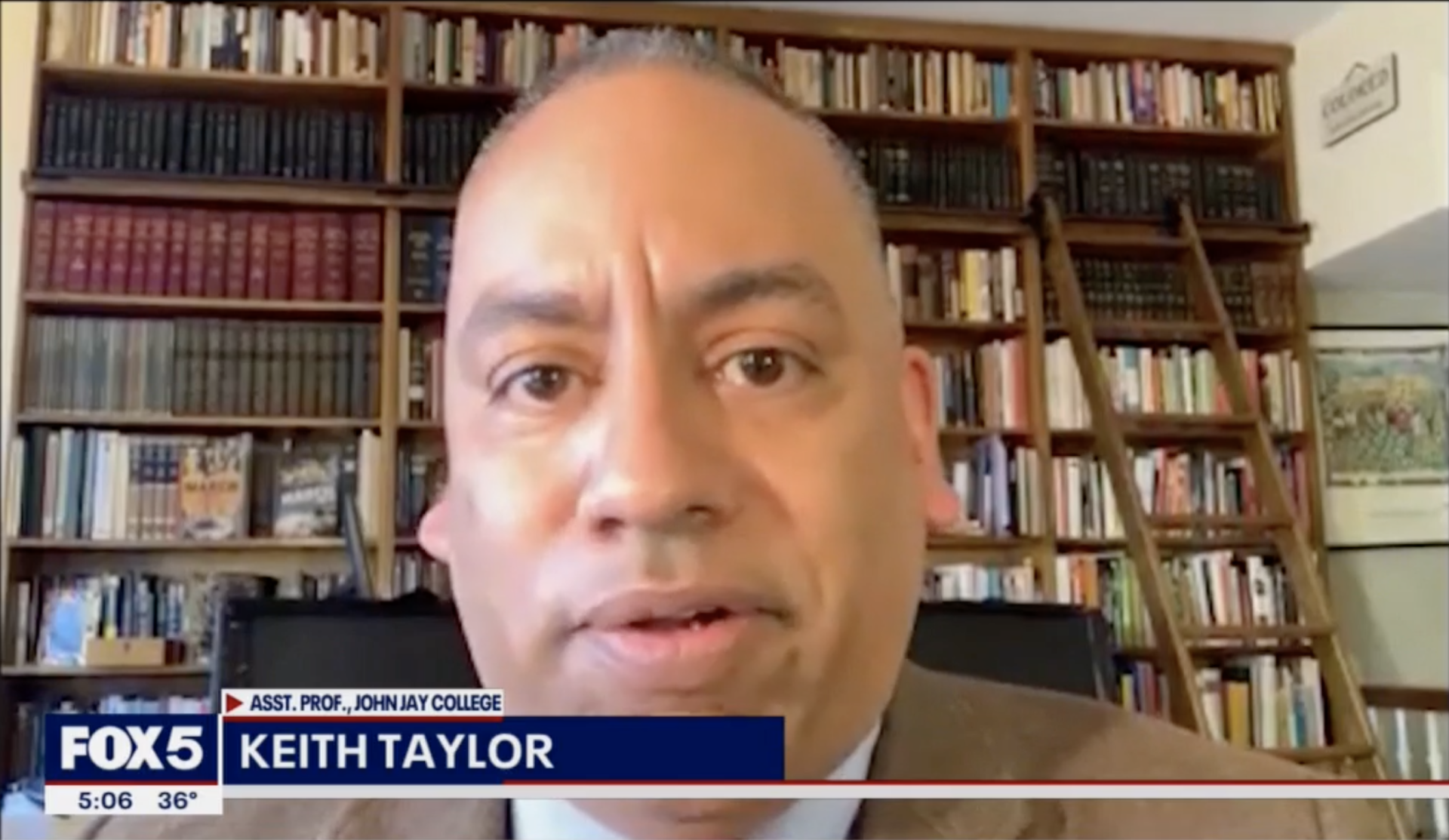 Dr Keith Taylor New York City Council Candidate interview with Fox News