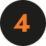 Orange number 4 inside a black circle.