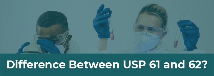 What is the difference between USP 61 and 62?