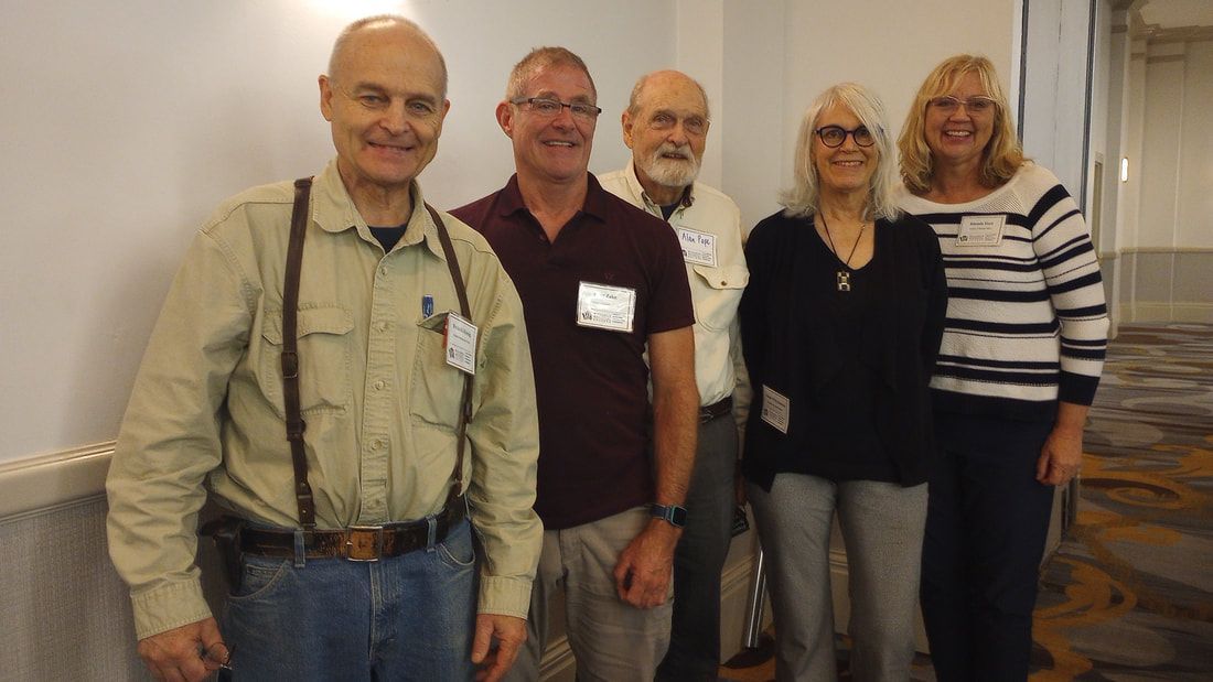 friends of the Saxonia House board members at WI historical society conference