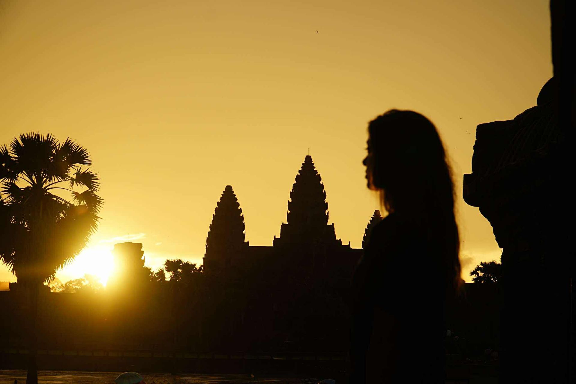 Sunrise over Angkor Wat Siem Reap Cambodia