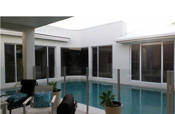 pool house window tint