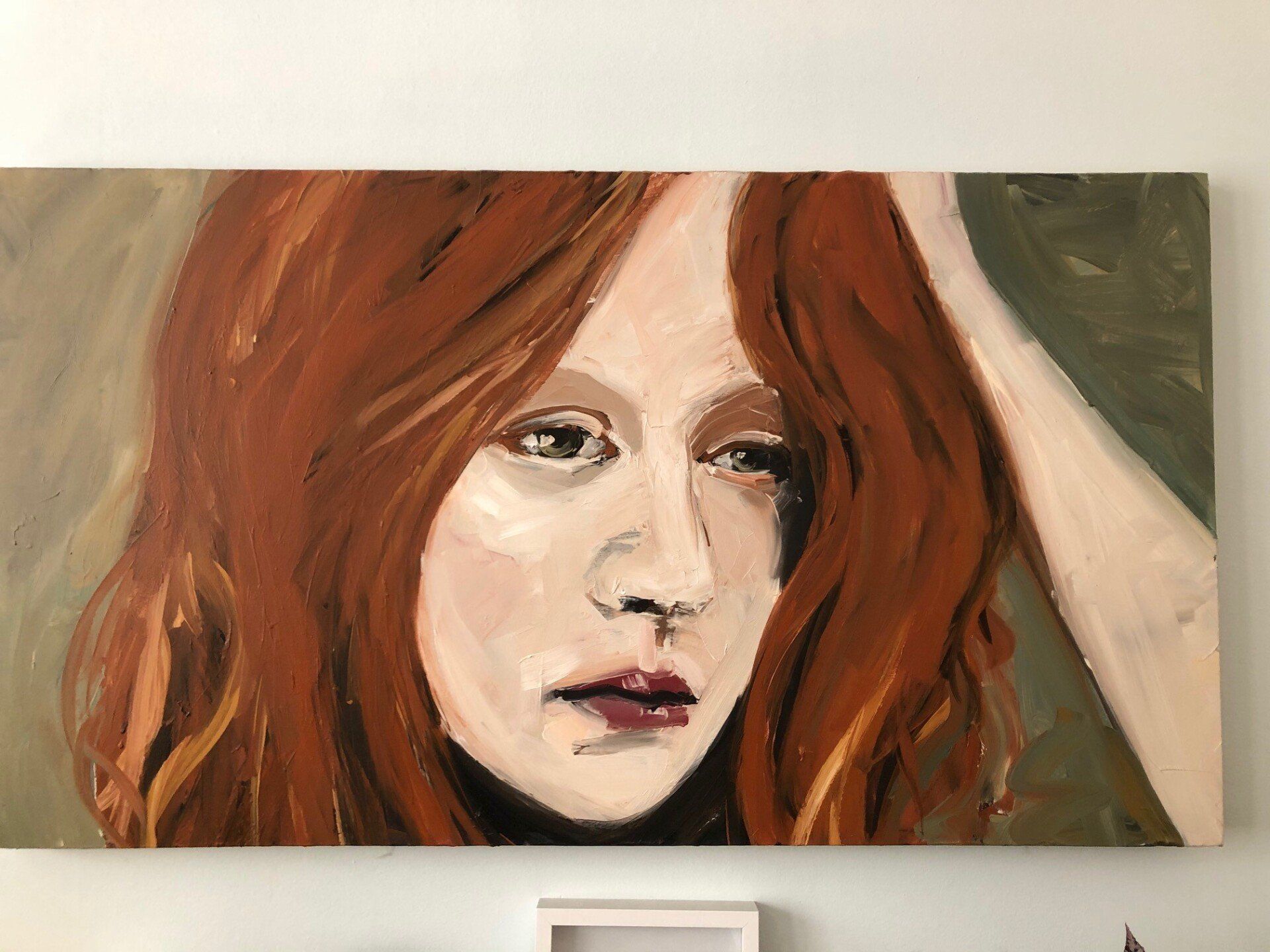 Painting of a Sad Women in Dr. Berg's Office — San Francisco, CA — Dr. Ulrich Burg, MD