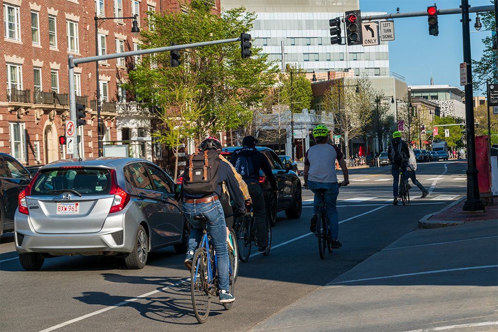 Biking in Cambridge
