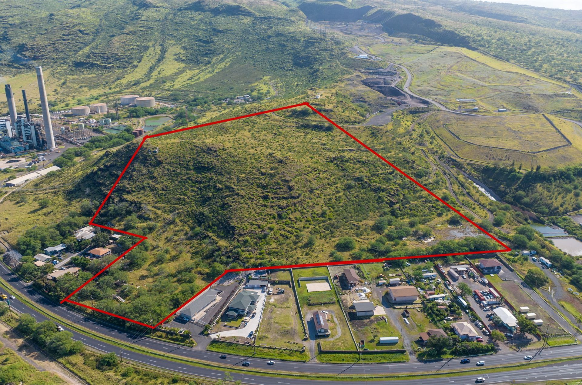 aerial view
