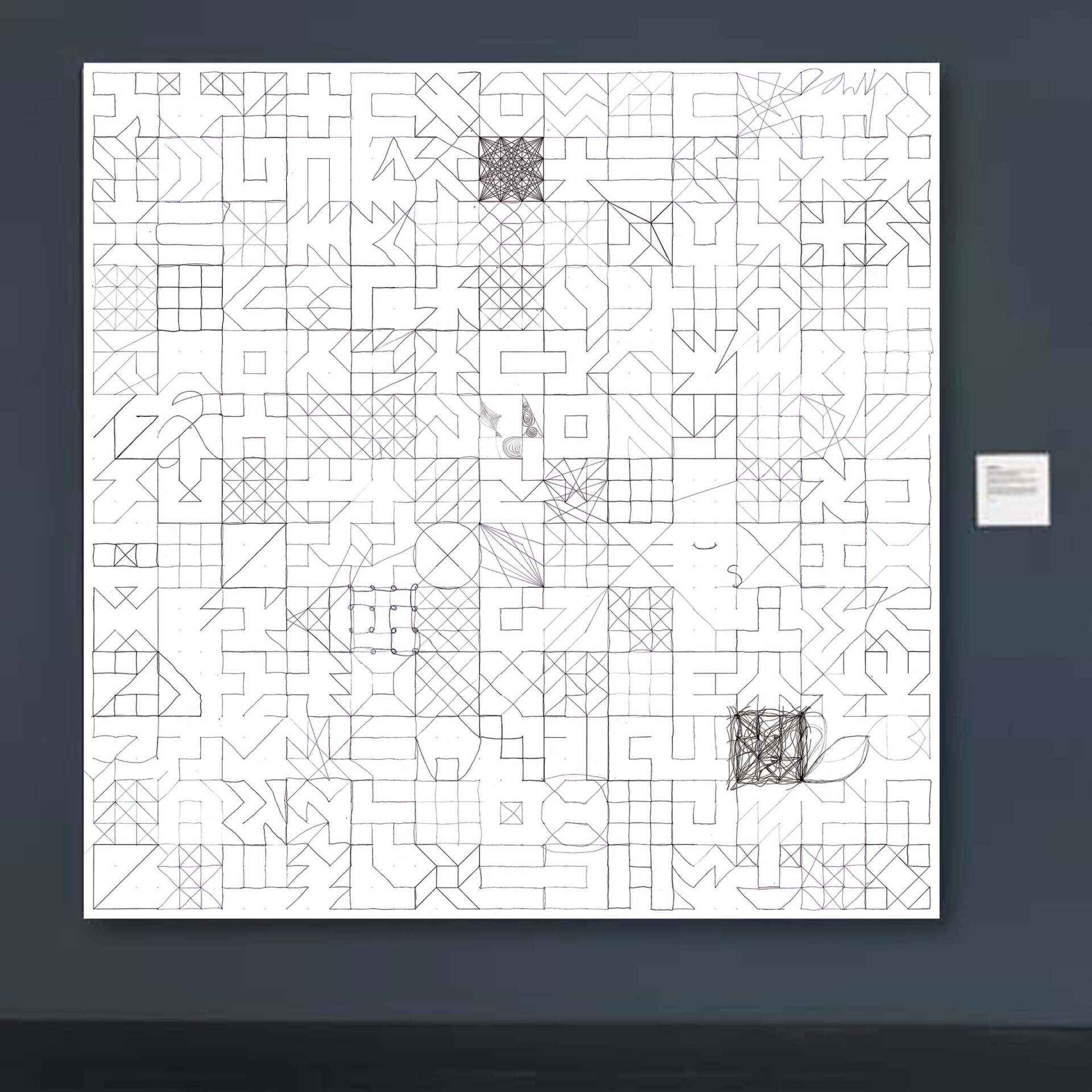 Connection installed, showing all 169 marks made by students and staff of CDETB