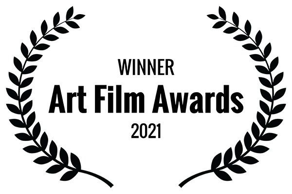 Laurel with text,Winner, Art film awards, 2021