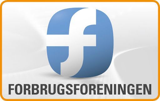 Et blåt og hvidt logo, hvor der står forbrugsforingen