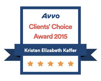 Avvo Clients' Choice Award 2015 Logo