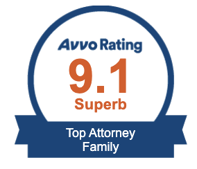Avvo Rating 9.1 Logo