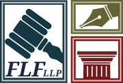 A logo for a law firm called flflp