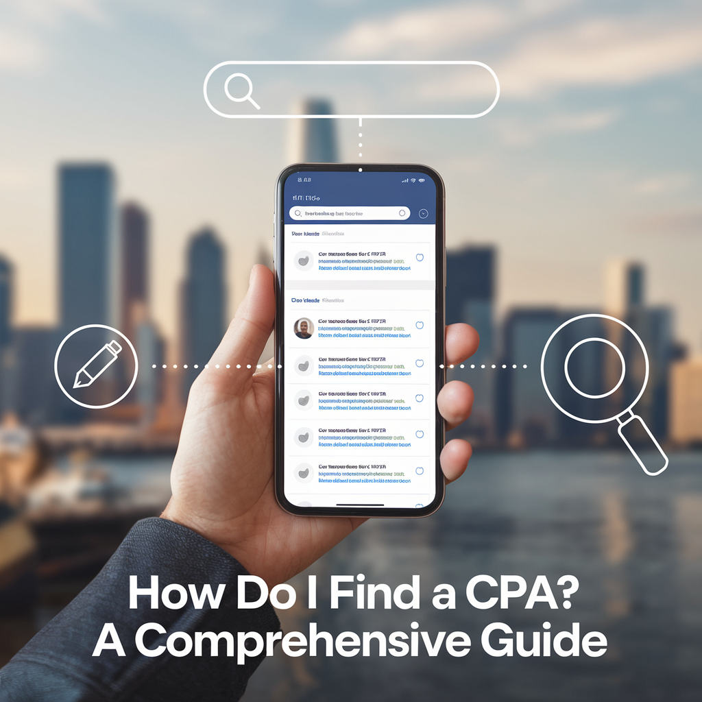 A client looking for a professional CPA