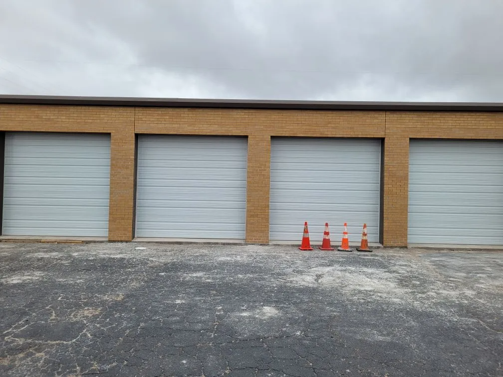 Four Clean Garage Doors