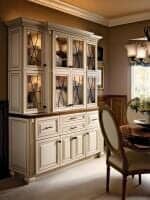 White Kitchen Cabinet — Cabinet