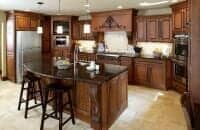 Wooden Kitchen Design — Cabinet