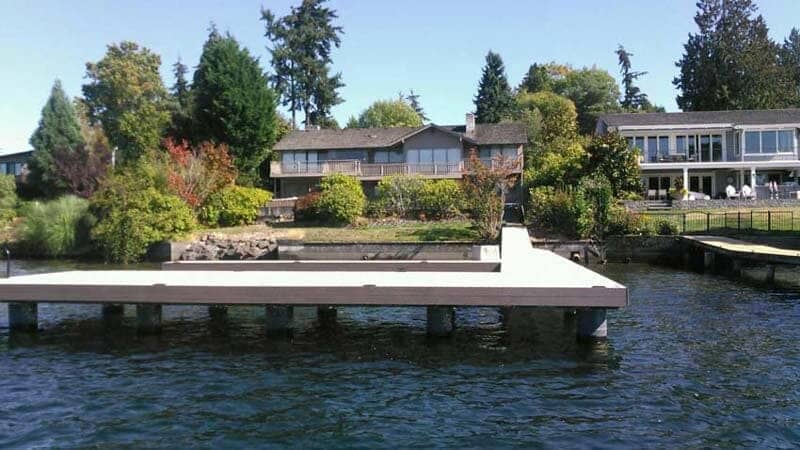 Beautiful Place With Dock In A Pond — Dock
