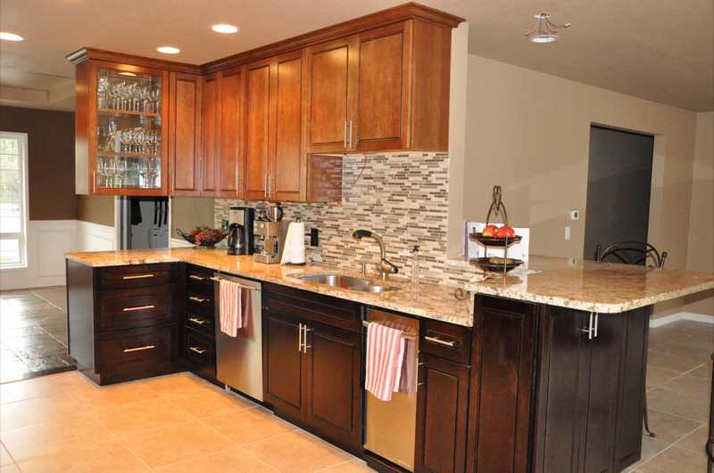 Two Tone Kitchen Cabinetry 2 — Residential Custom