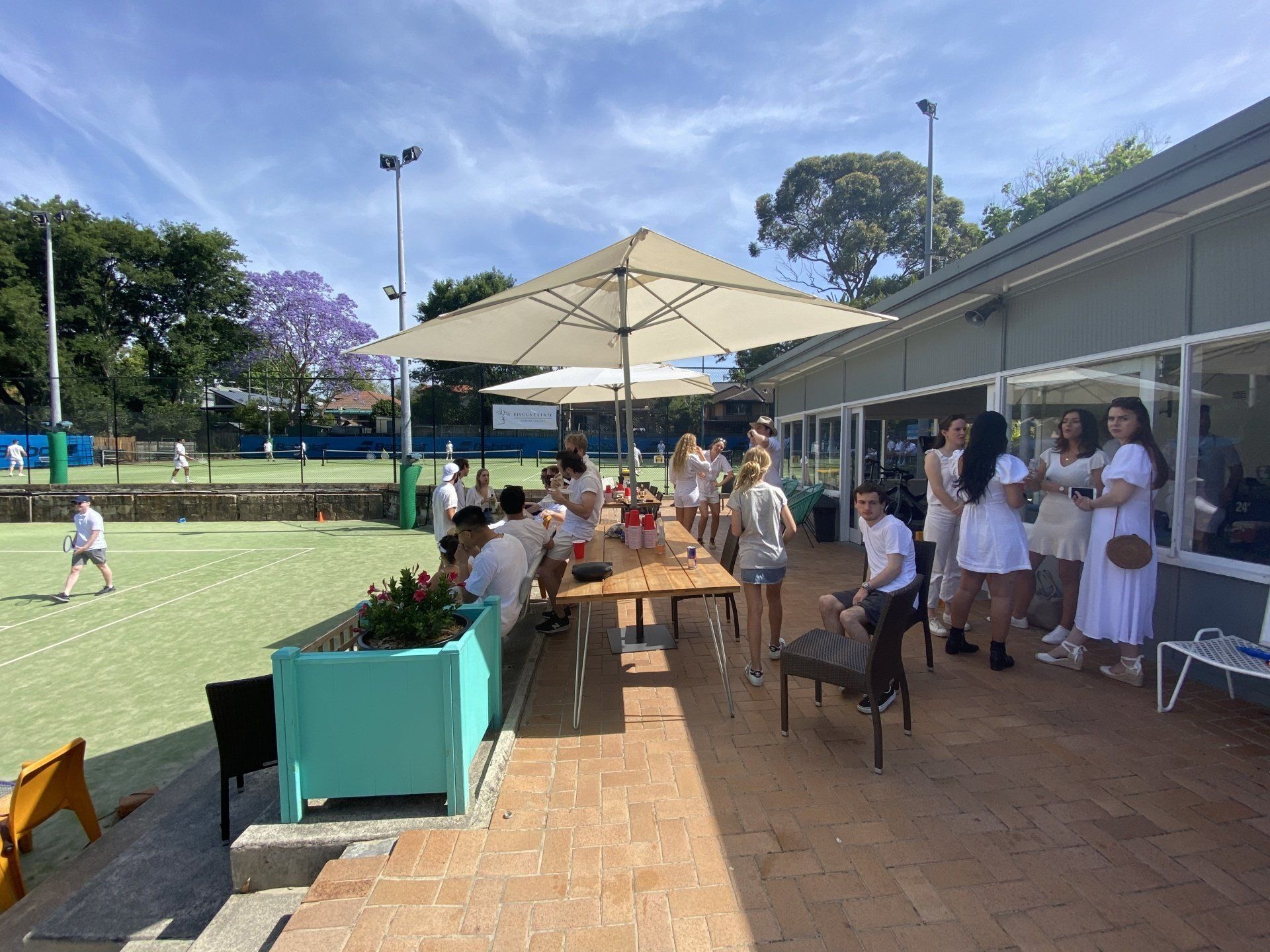 social tennis event lower north shore