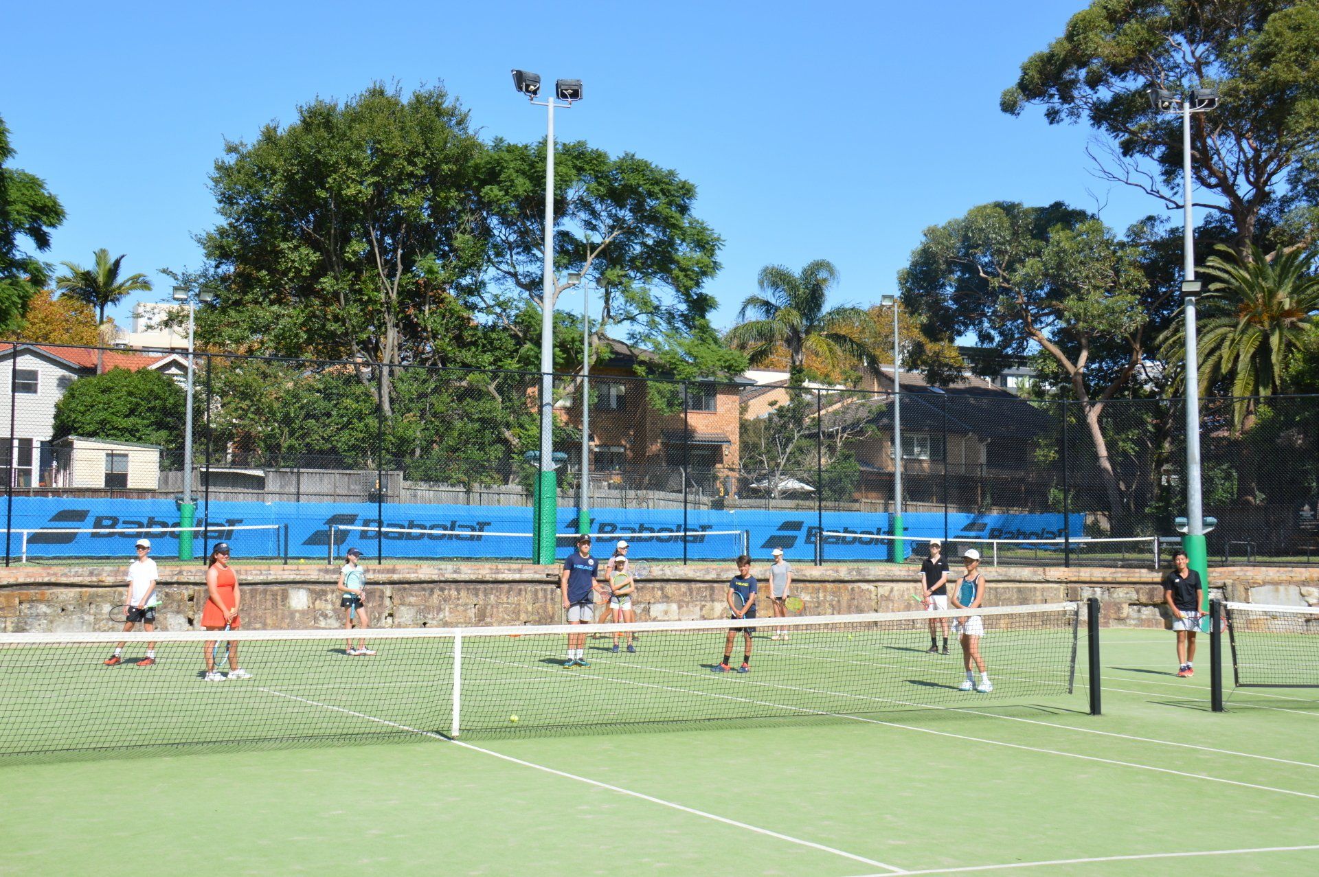 Tennis Camps during School Holidays on the North Shore, Sydney