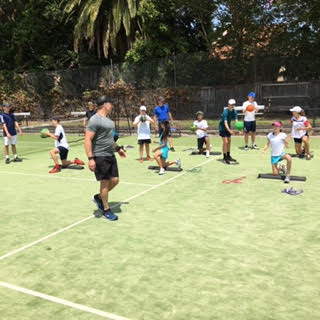 Tennis fitness training in naremburn