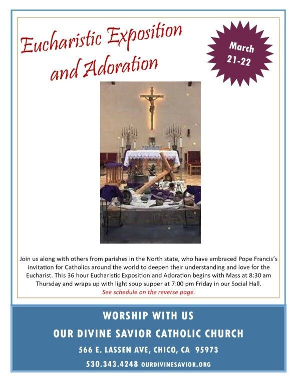 Eucharistic Exposition and Adoration