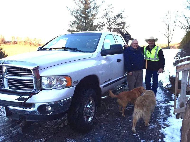 Client With Dog | Viroqua, WI | Bruce Hill, LLC