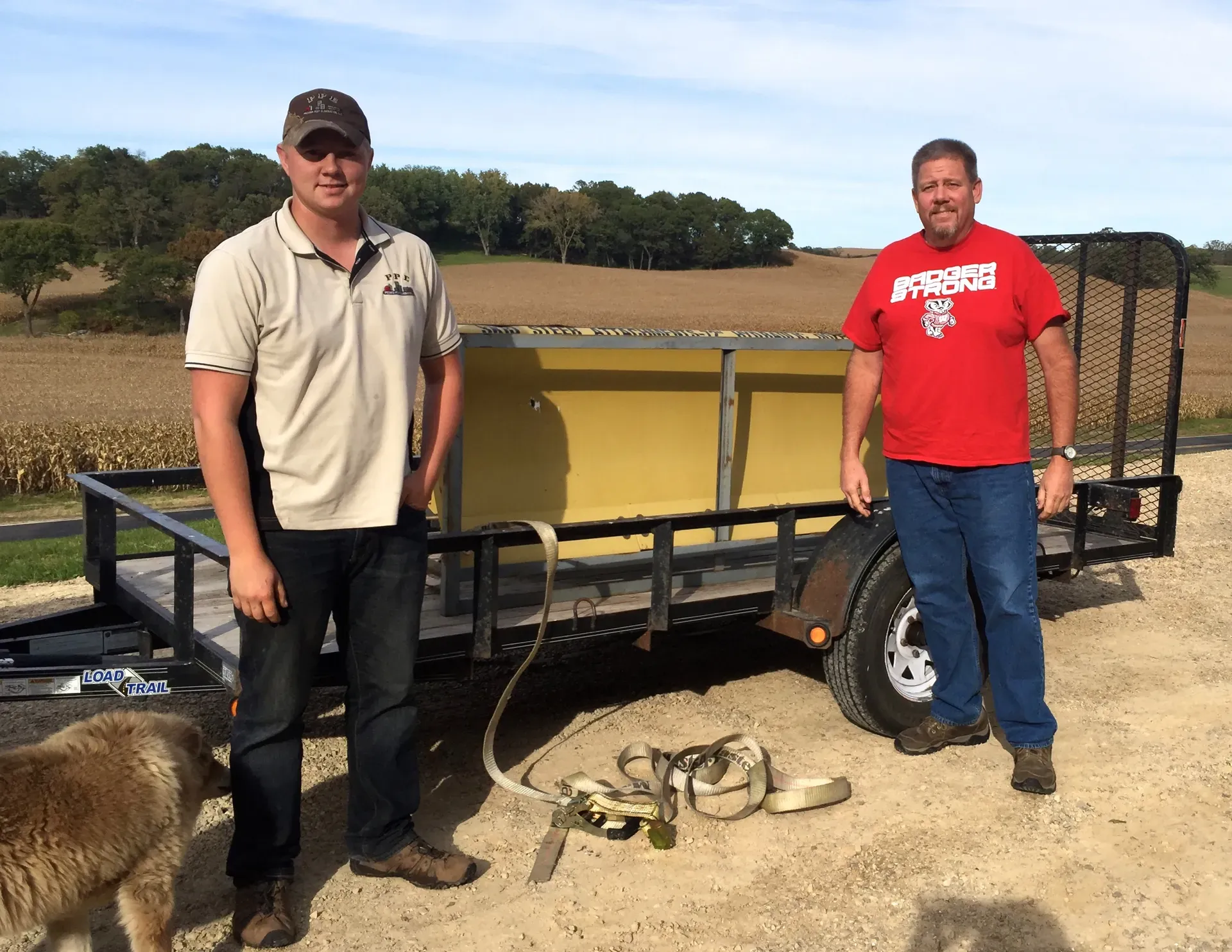 Client With Yellow Truck | Viroqua, WI | Bruce Hill, LLC