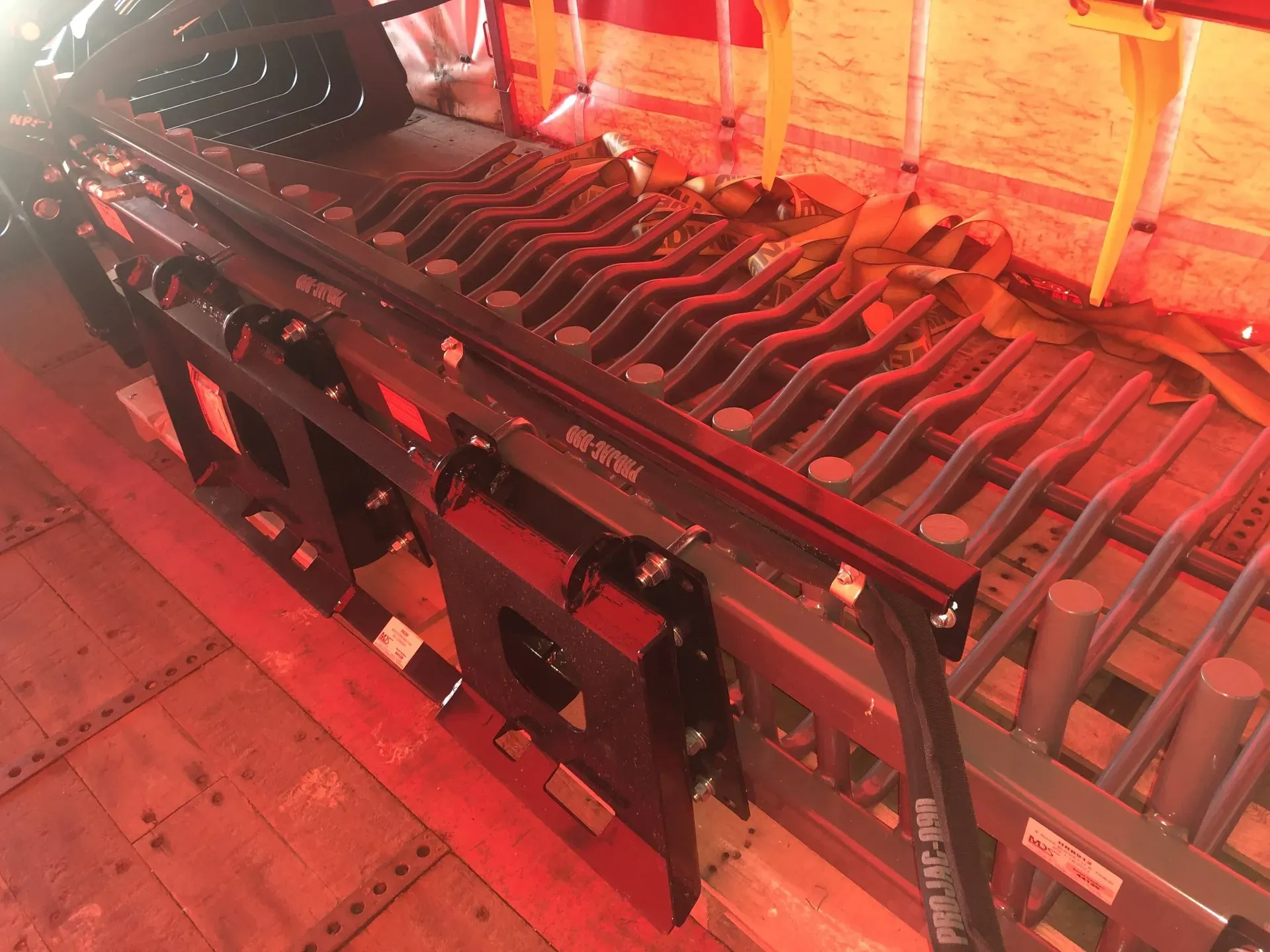 MDS Silver Bullet Rock Bucket Backside | Viroqua, WI | Bruce Hill, LLC