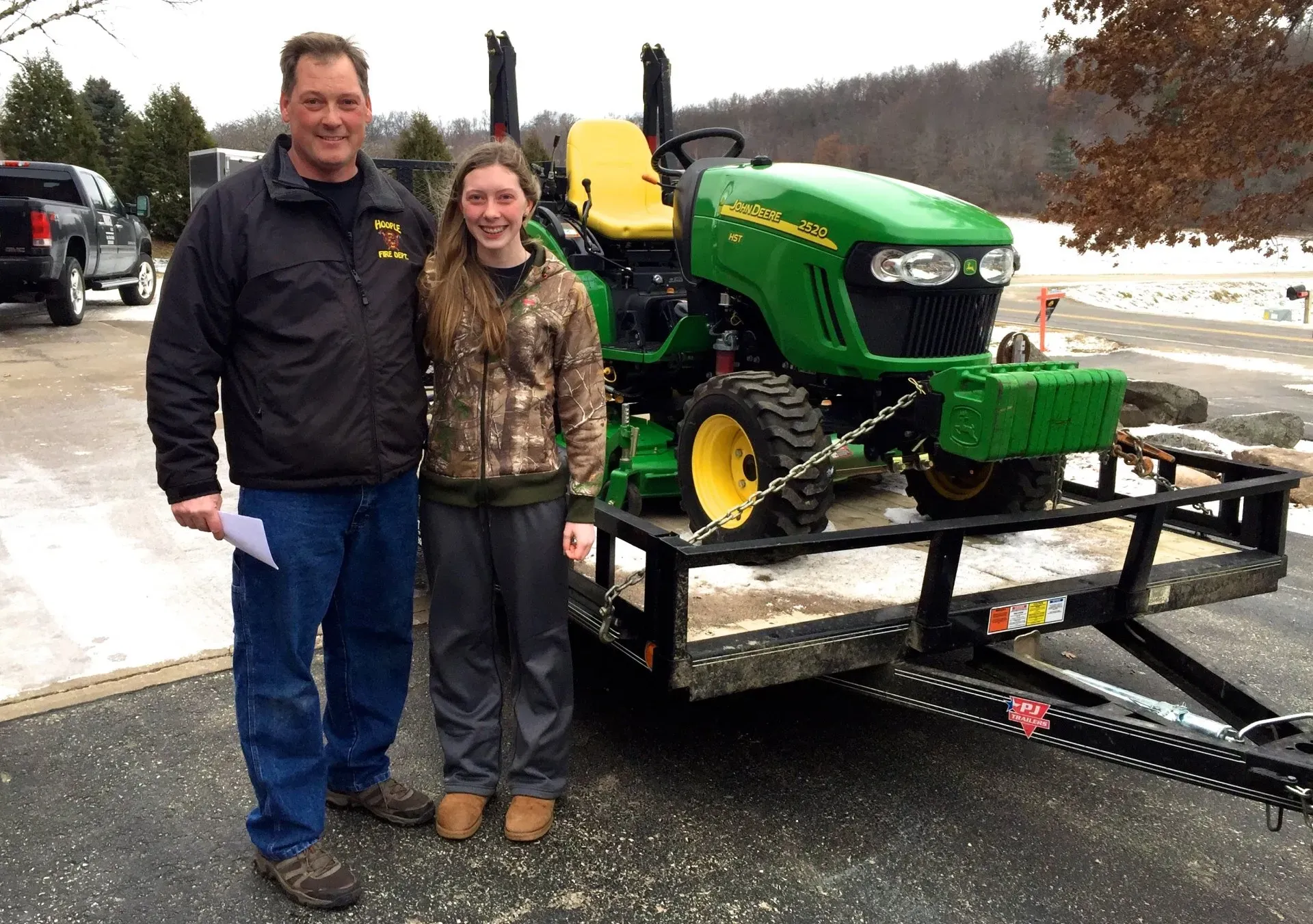 Client Couple Tractor | Viroqua, WI | Bruce Hill, LLC