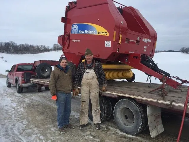 Client Couples in Truck | Viroqua, WI | Bruce Hill, LLC