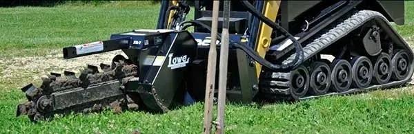 Augers On Grass | Viroqua, WI | Bruce Hill, LLC