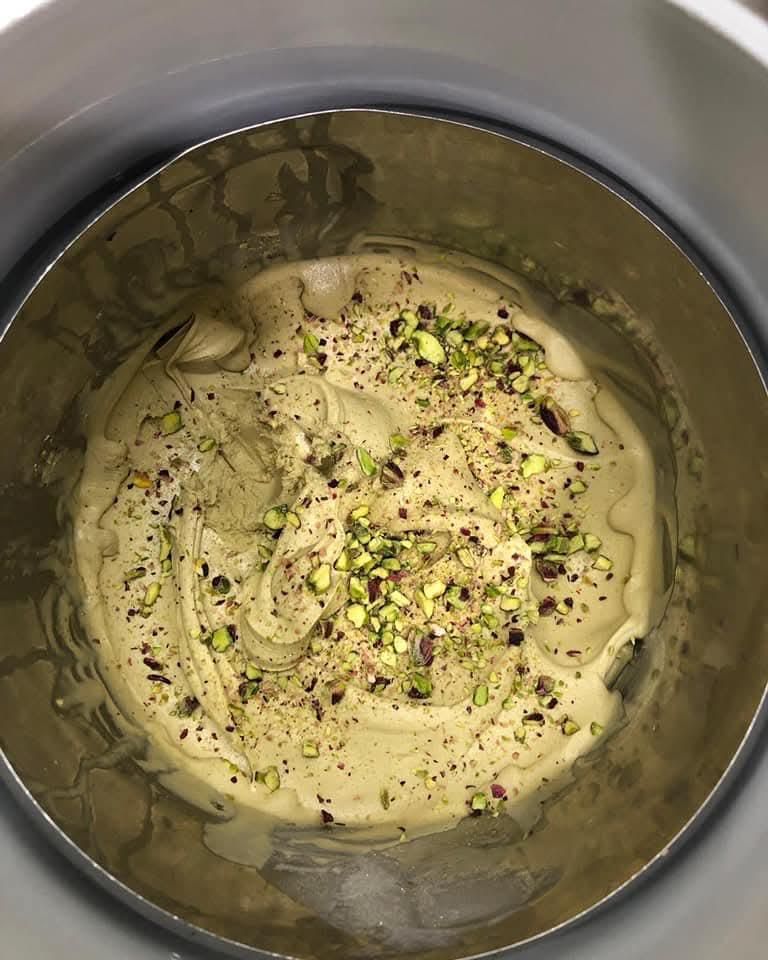 Gelato artigianale al pistacchio
