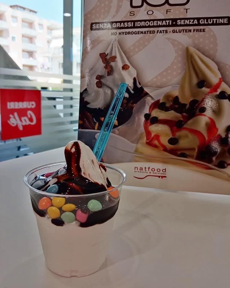 Gelato soft con cioccolato