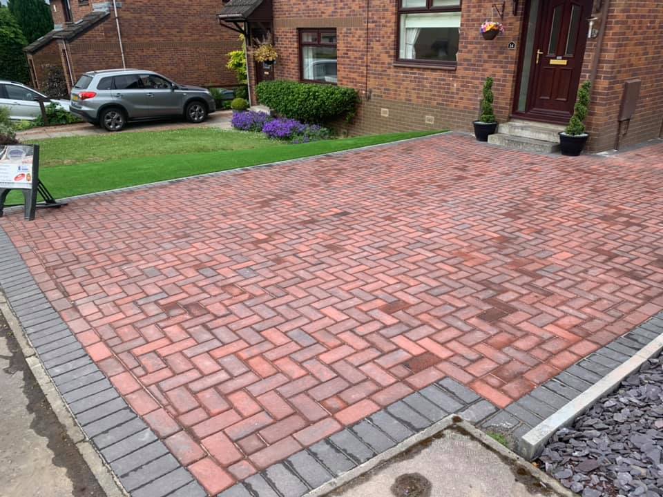 Quality mono block driveway Rutherlgen