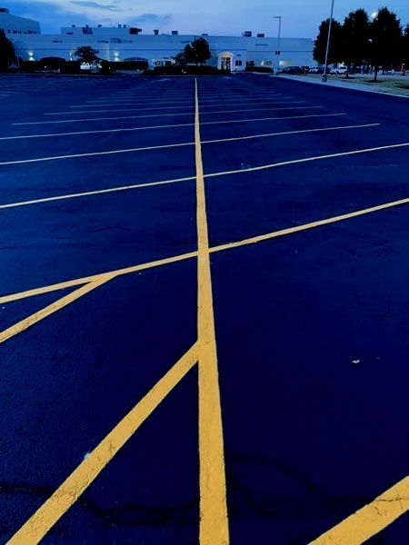 parking lot striping