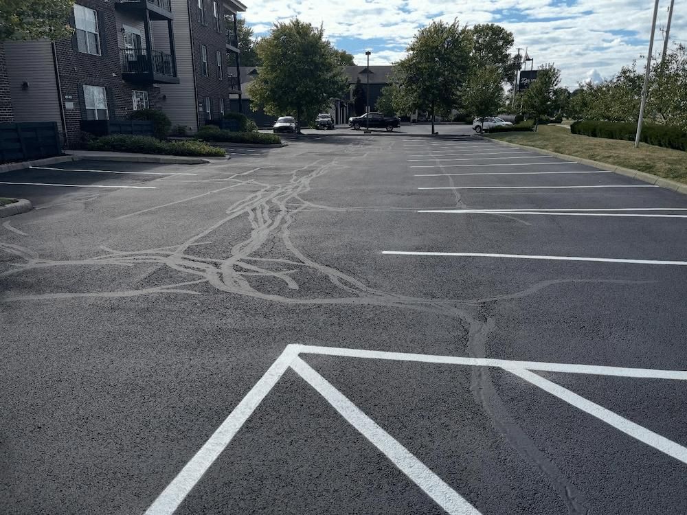 Allseal Sealcoating Parking Lot Sealing and Striping Columbus Ohio