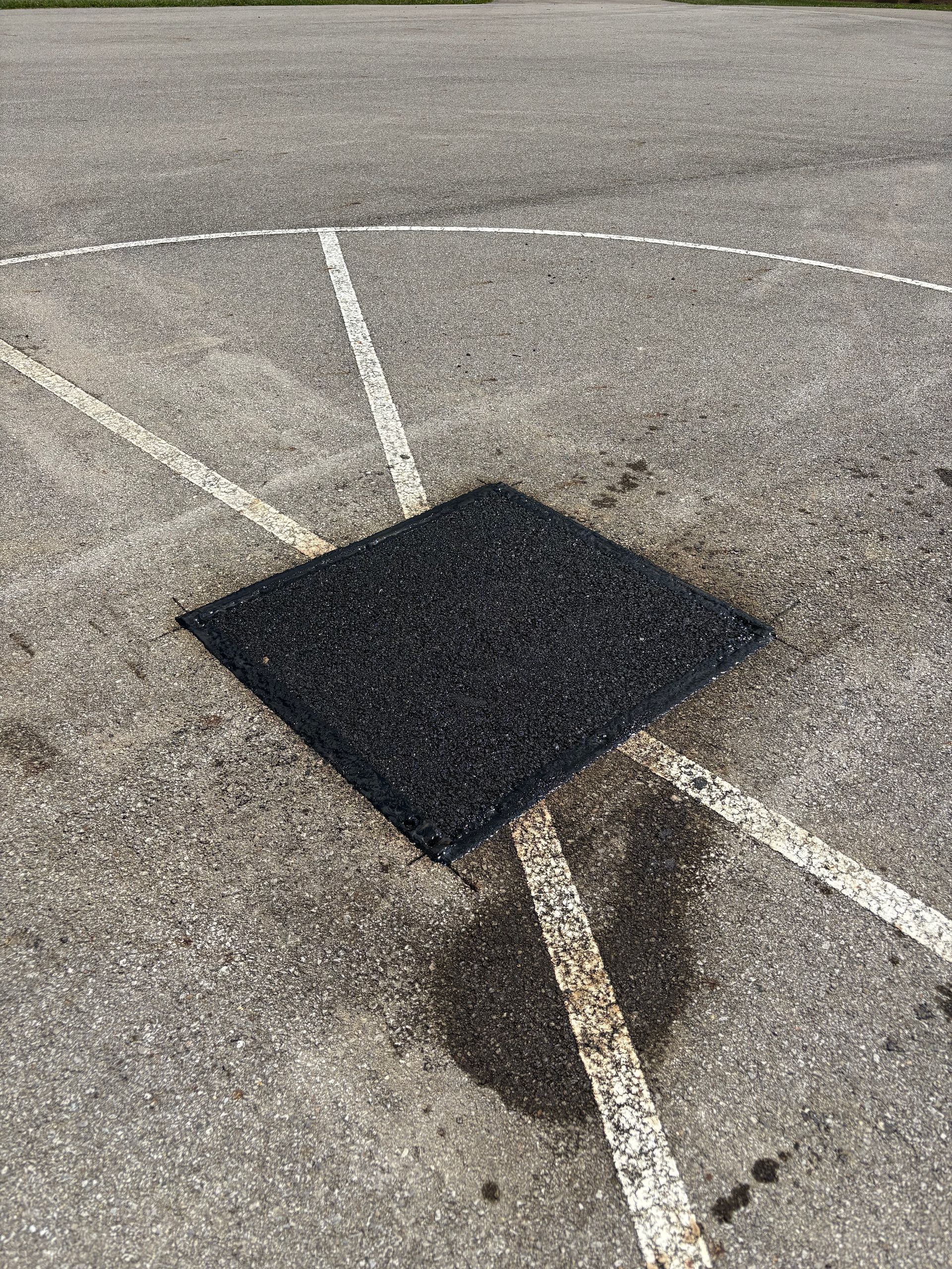 Image of asphalt repair