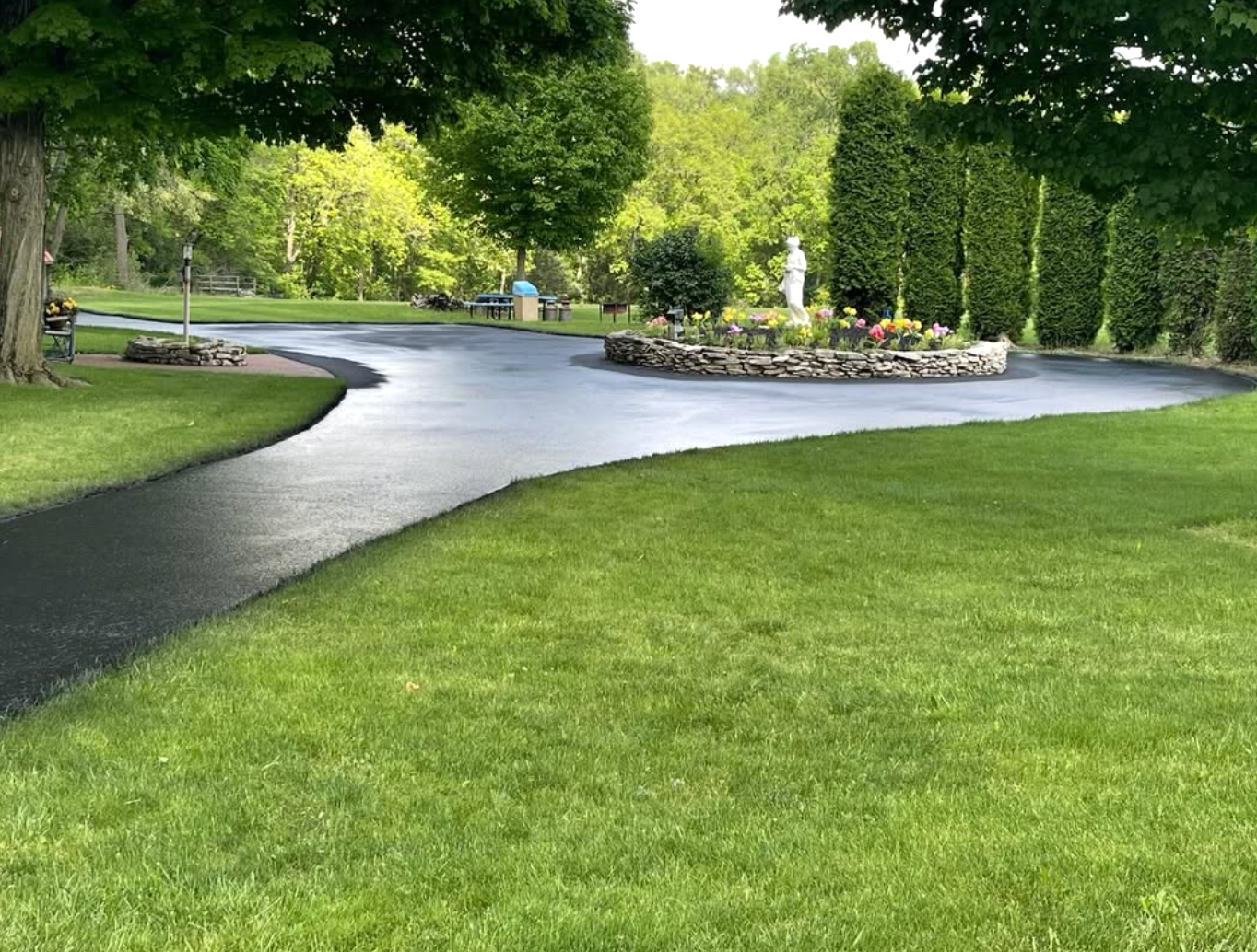 driveway sealing example