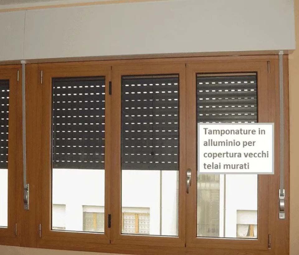 Tamponatura in alluminio