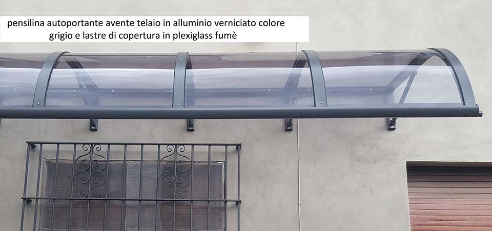 Pensilina autoportante