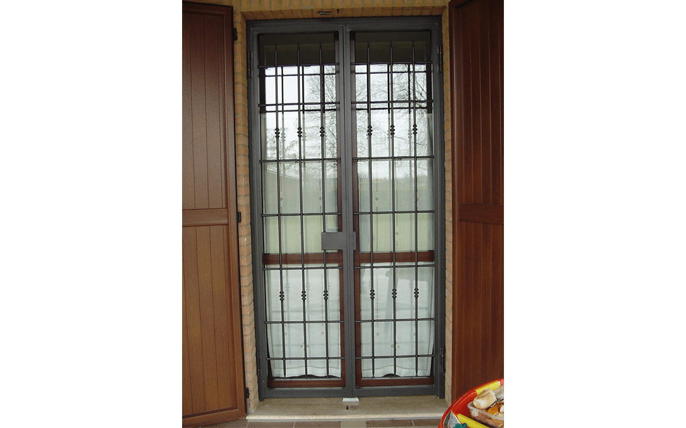 Cancelletto per portoncino doppio