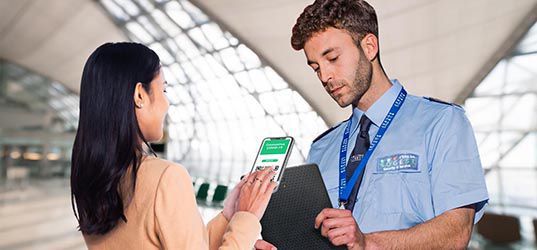 Controllo del green pass